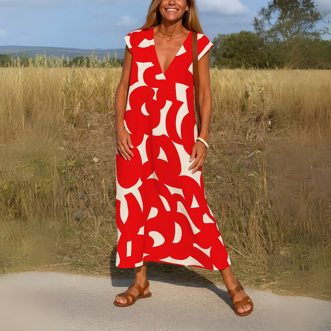 Valérie | Summer Dress V-loops