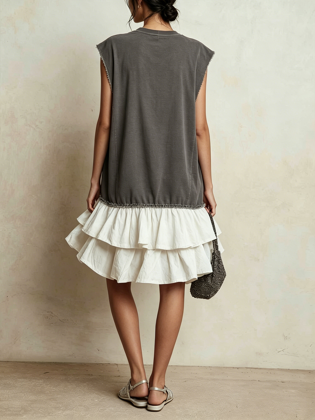 Ilaria | Casual Color Block Dress, Loose Fit, Vacation Style