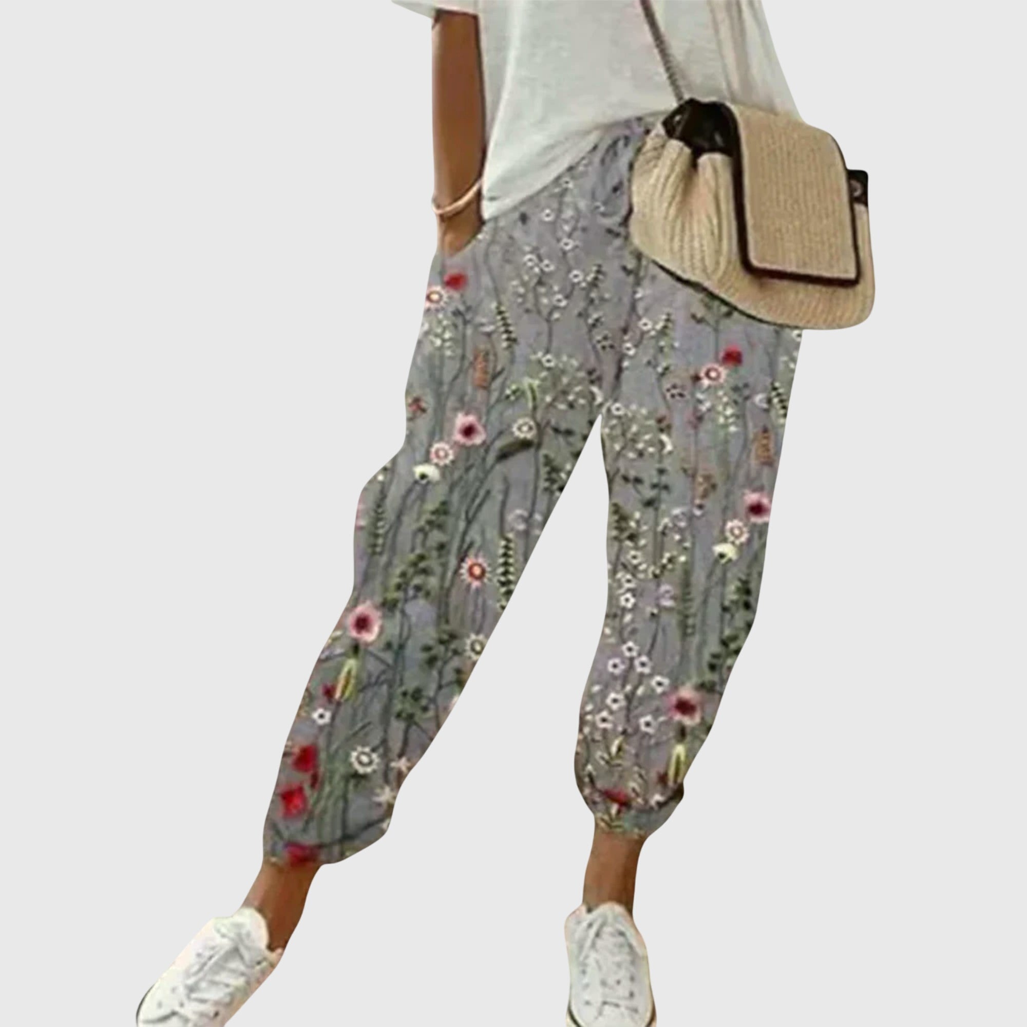 Burga - Pants in Cotton Comfortable