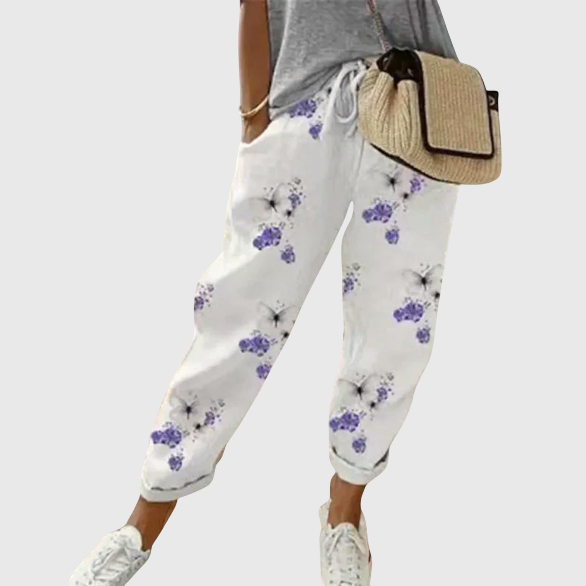 Burga - Pants in Cotton Comfortable