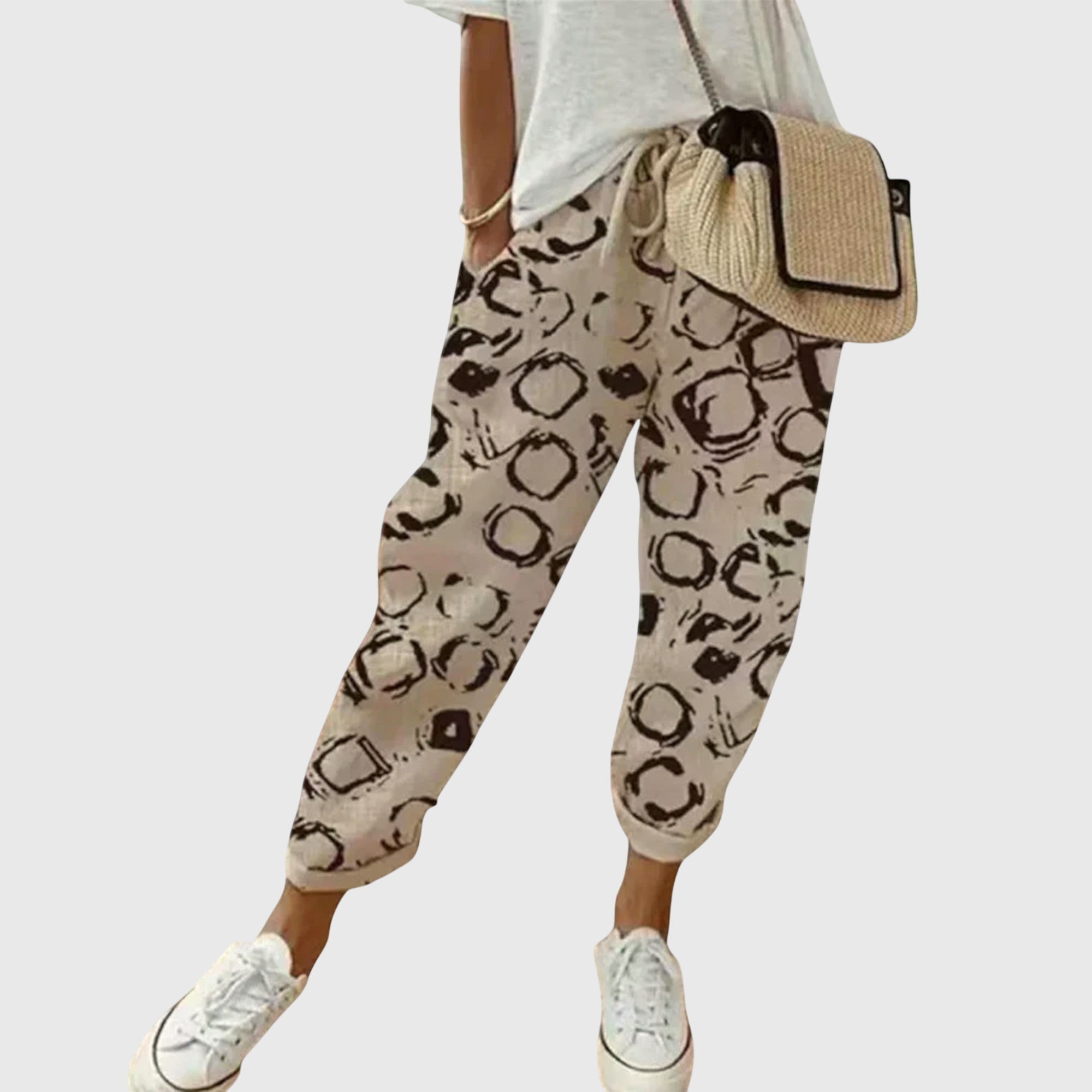 Burga - Pants in Cotton Comfortable