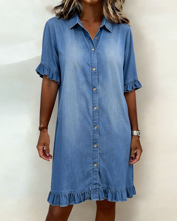 Sadie | Dress Denim Comfortable with Plis Flatteurs