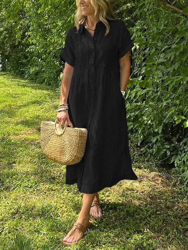 Malina | Dress maxi Stripes