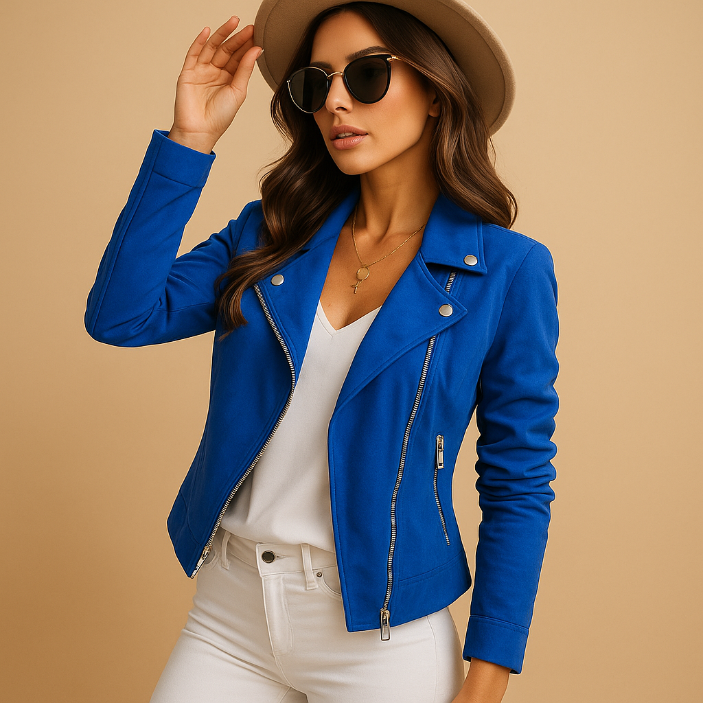 Coast | Casual Women’s Blazer with Zip Closure and Long Sleeves