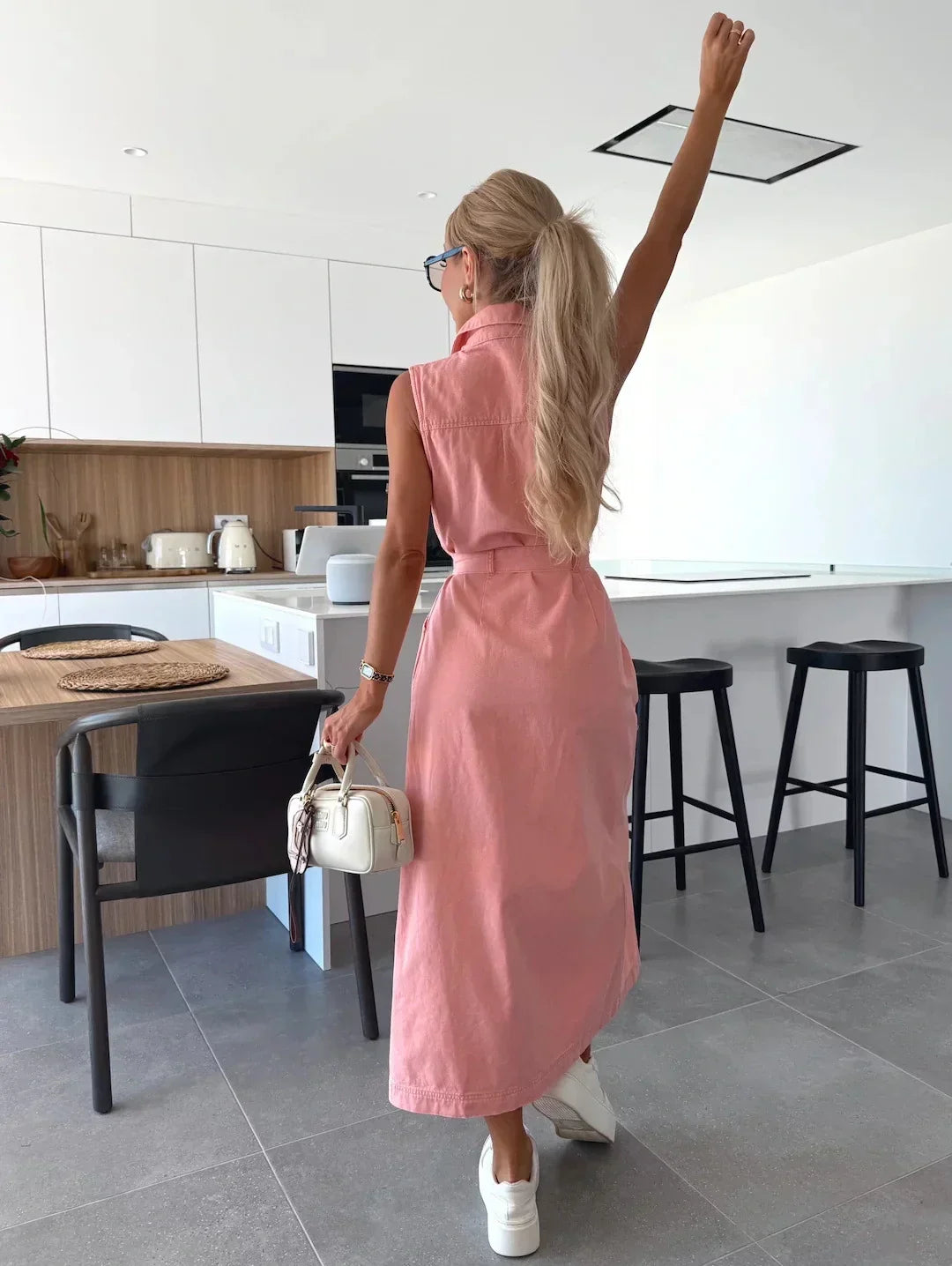 Isabelle | Maxi Dress Denim