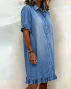Sadie | Dress Denim Comfortable with Plis Flatteurs