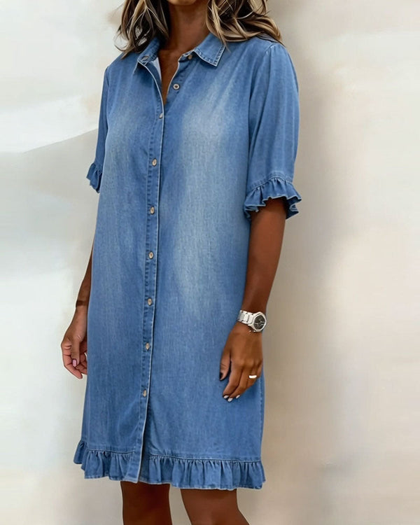 Sadie | Dress Denim Comfortable with Plis Flatteurs