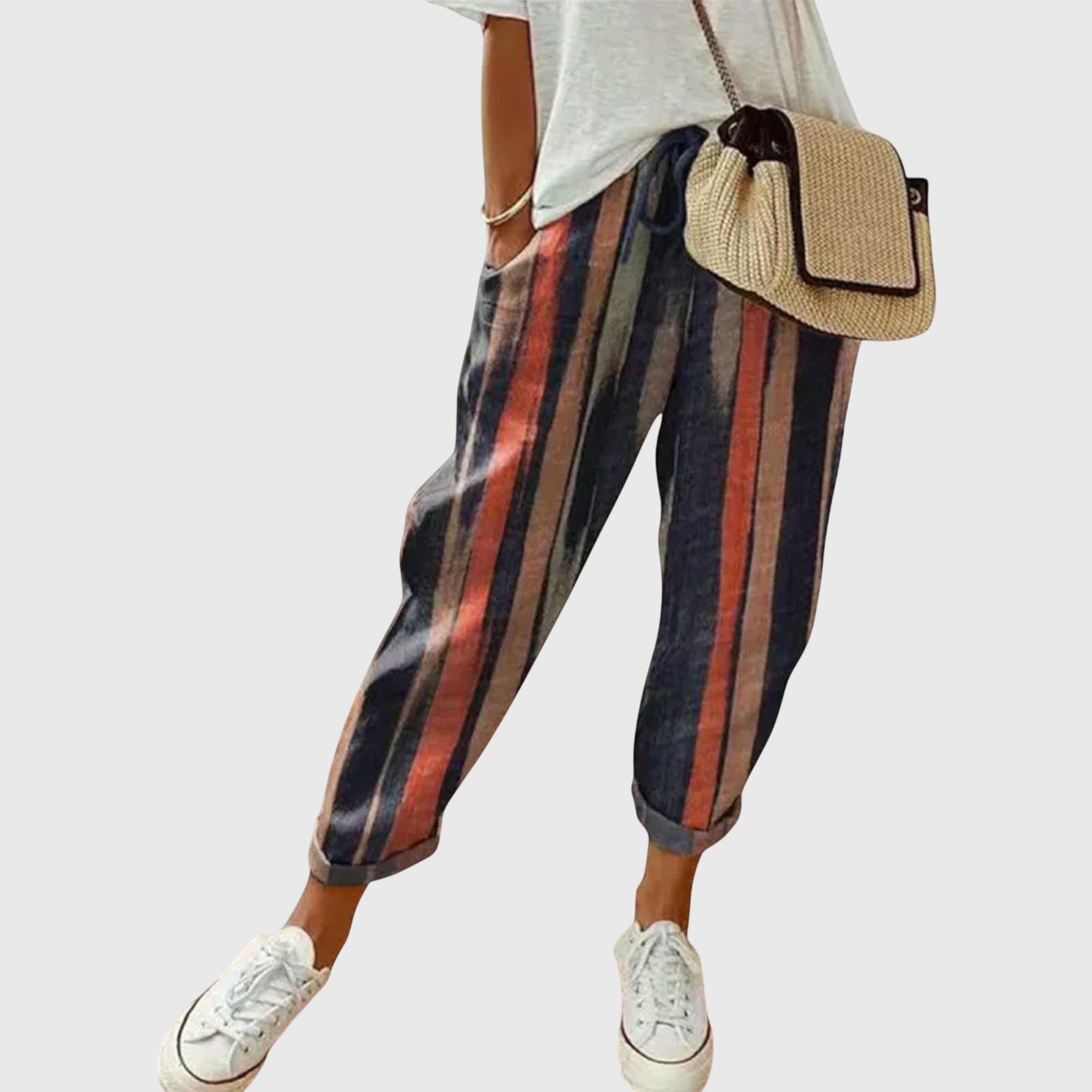 Burga - Pants in Cotton Comfortable