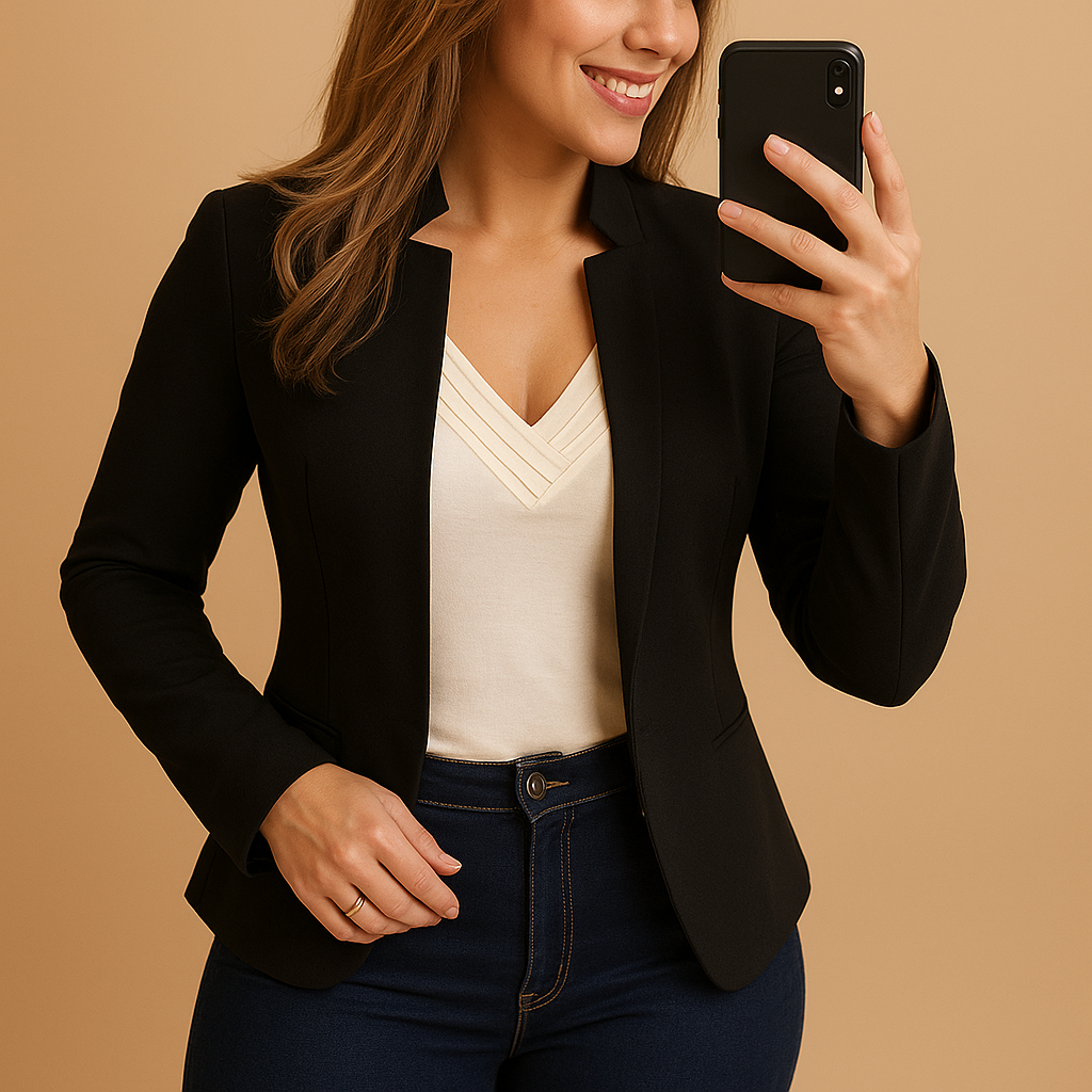 Coast | Blazer léger for Women with Collar revers