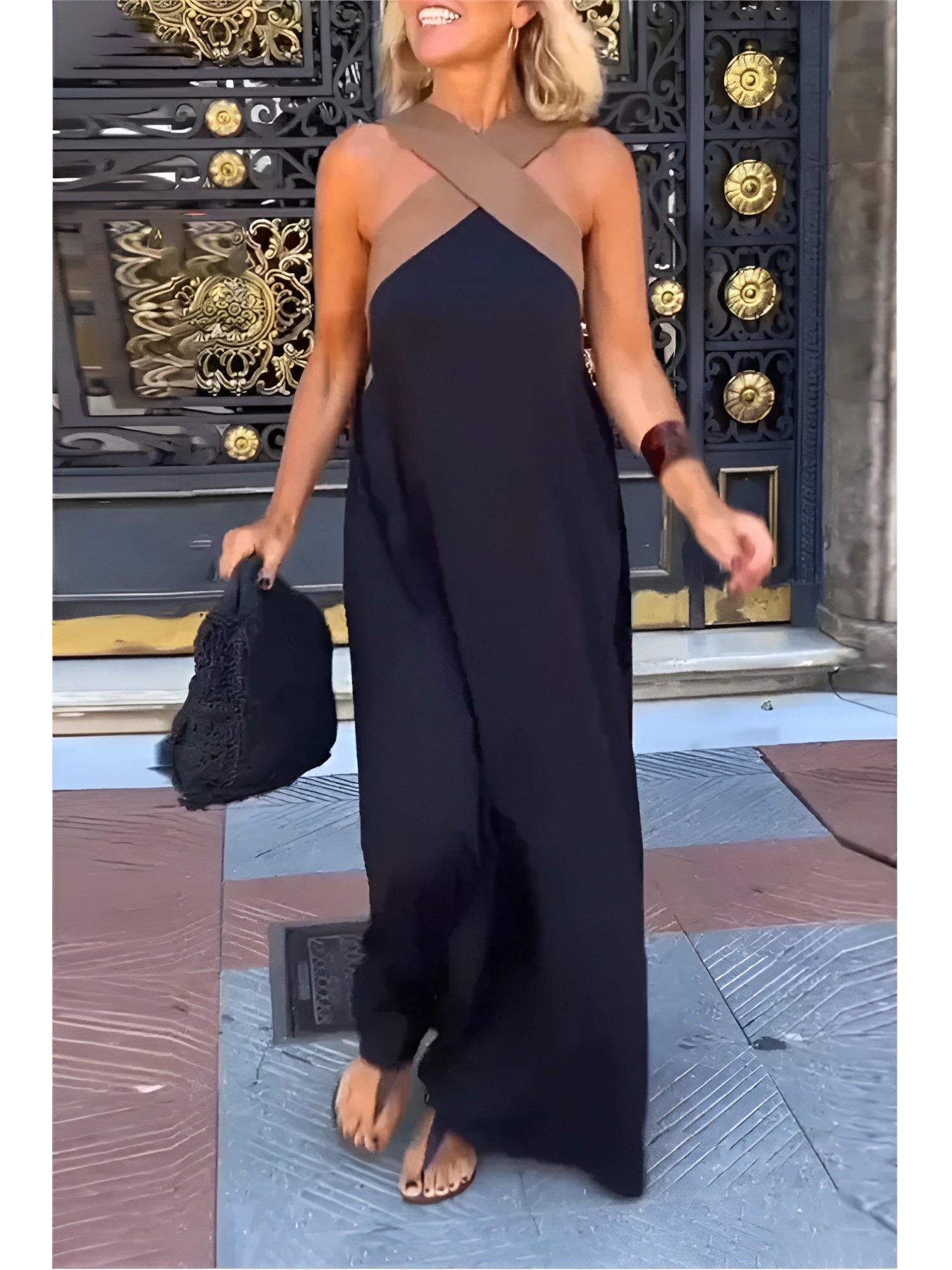 Delphine - Dress in forme of croix