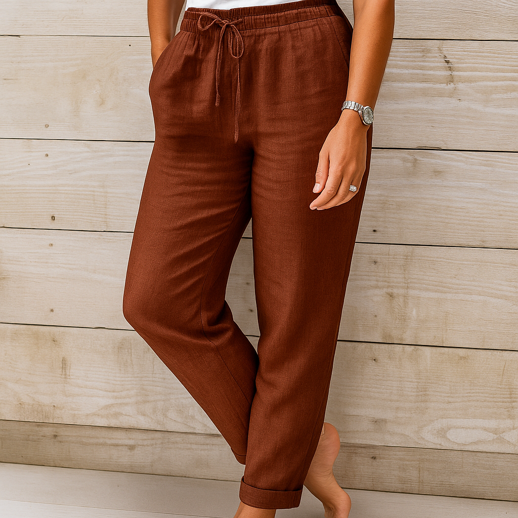 Mila | Pants in Linen Elegant for Women