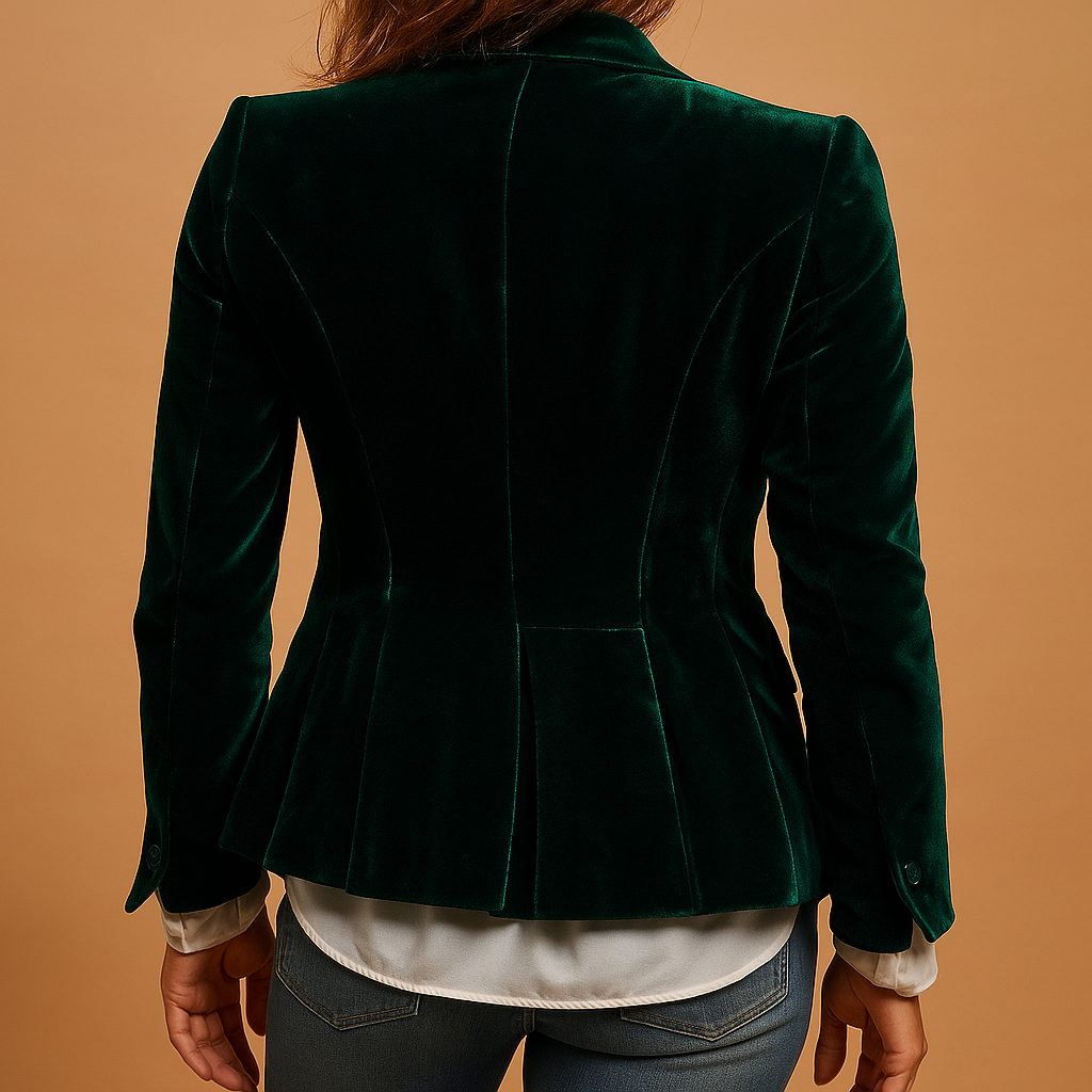 Coast | Fitted Retro Blazer with Lapels and Pockets for Women