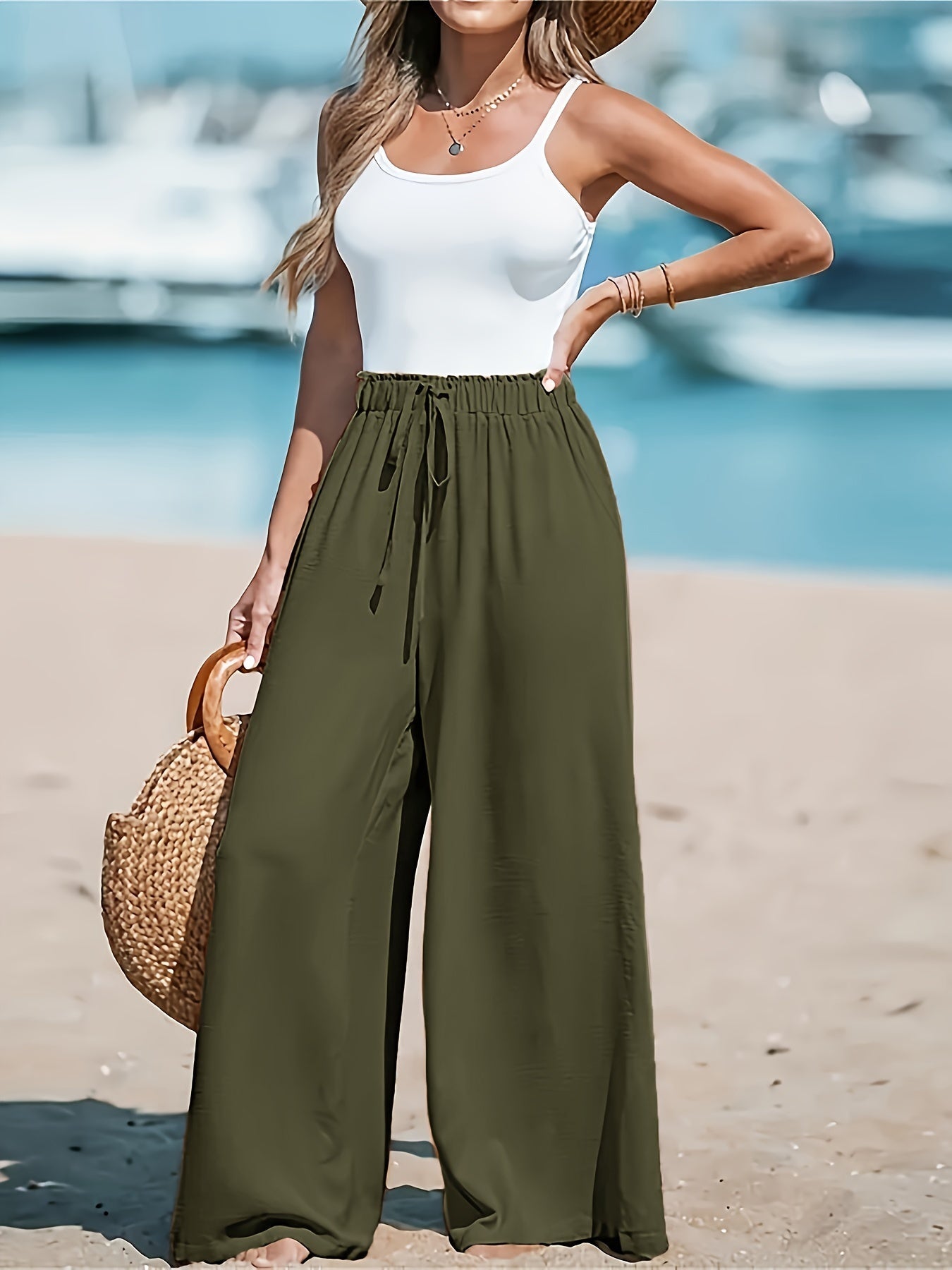 AVÉA | Pants Évasé Elegant